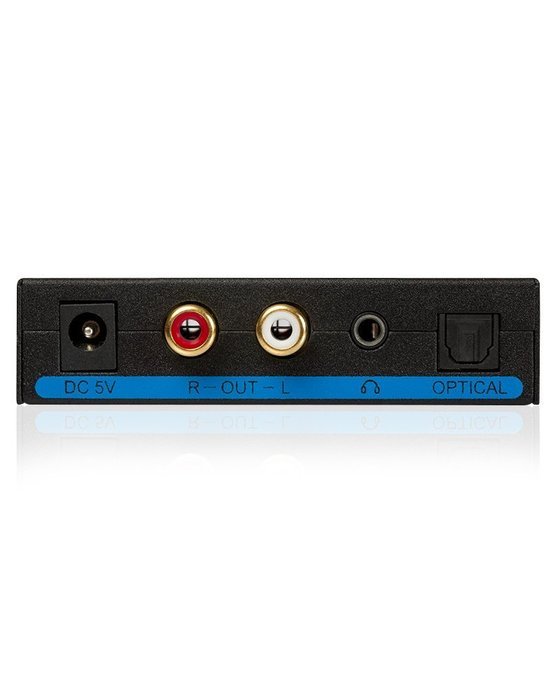 Fosmon Digital Optical Coax to Analog RCA Audio Converter Adapter N6
