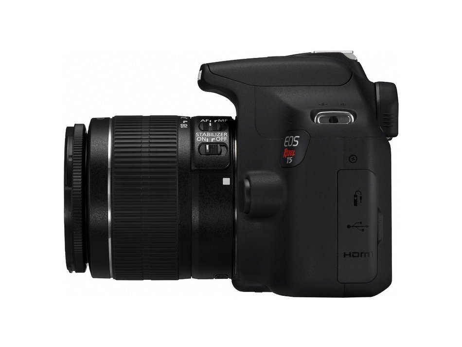 Canon EOS Rebel T5 EF-S 18-55mm IS II Digital SLR Kit (Certified Refurbished) N6