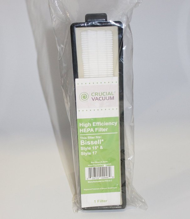 Bissell Style 15 Replacement HEPA Filter, Compare to Bissell Part # 3282, 203-6937, 2036937, 011120006223, 0-11120... N3