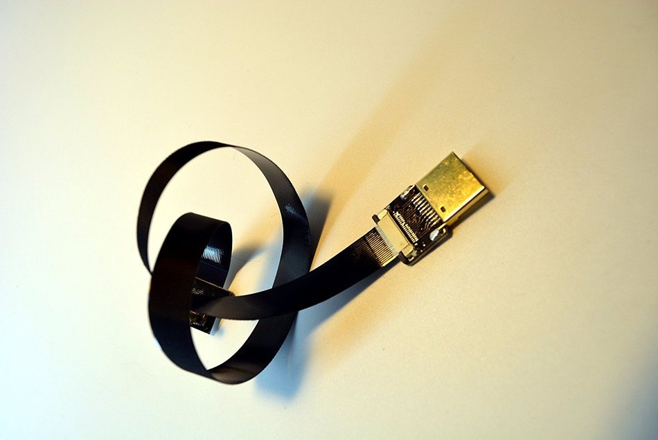 New BLACK 50CM FPV HDMI Cable Micro Interface to Standard Interface for GH4 GOPRO BMPCC A5000 A6000 A7R A7S N2