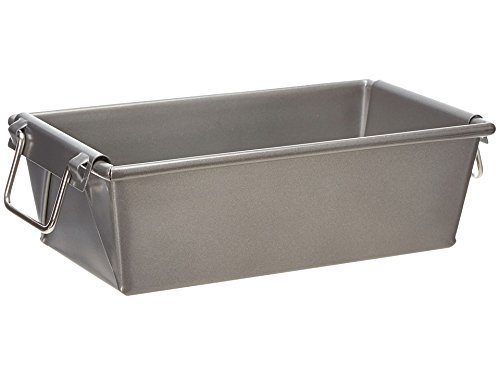 KitchenAid KBNSO9X5L Professional-Grade Nonstick 9"x5"x3" Meatloaf Pan with Insert Bakeware N2