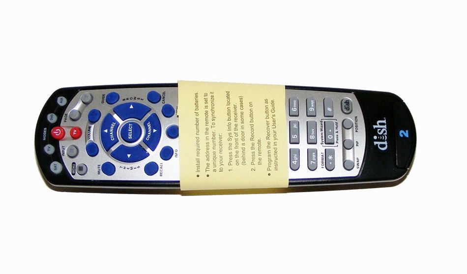 Dish Network 21.0 IR/UHF Pro Remote TV N2