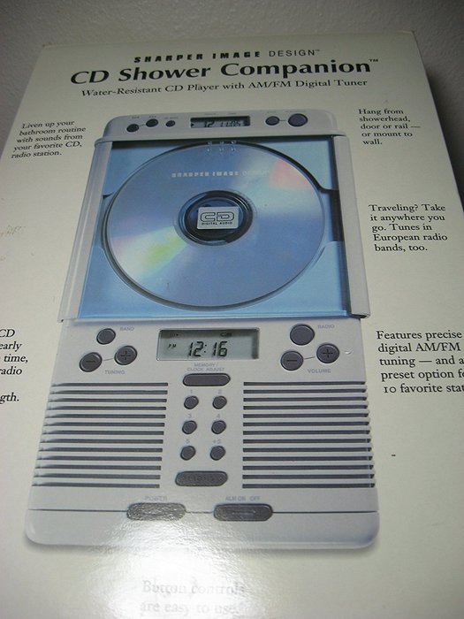 Sharper Image Single CD Shower Companion (SI538COB) N2