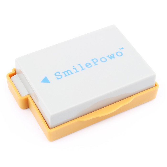 SmilePowo 2-PACK LP-E8 Battery for Canon Rebel T3i, T2i, T4i, T5i, EOS 600D, 550D, 650D, 700D, Kiss X5, X4, Kiss... N7