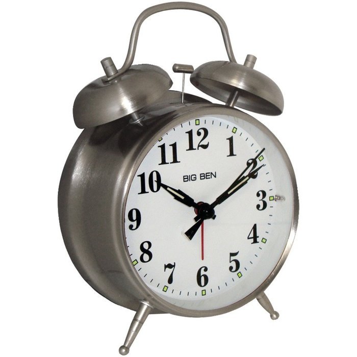 WESTCLOX 70010 Big Ben Twin-Bell Alarm Clock