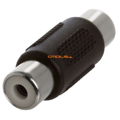 Cmple - 3-RCA Jacks to 3-RCA Jacks Coupler White/Red/Yellow N4