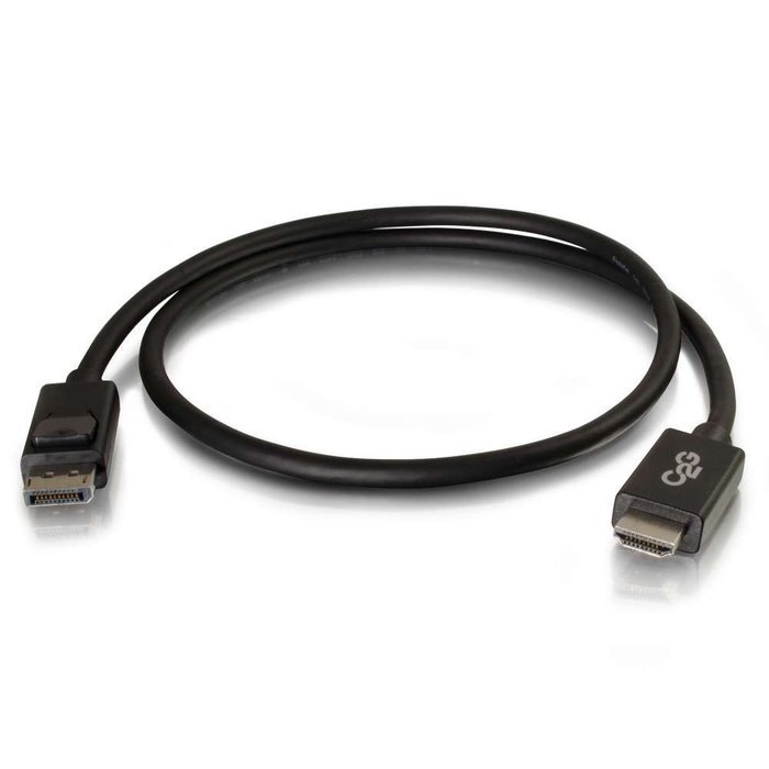 C2G 6ft DisplayPort to HDMI Adapter Cable - Black N3