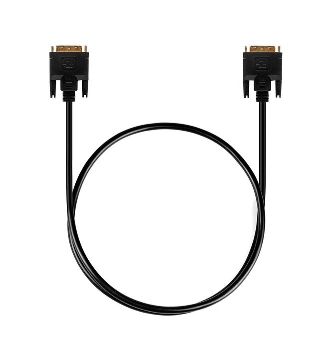 2 Pack: High Speed DVI to HDMI 3 Feet Cable in Black, Bi-directional Digital Transmission - High Bandwith Supported... N4