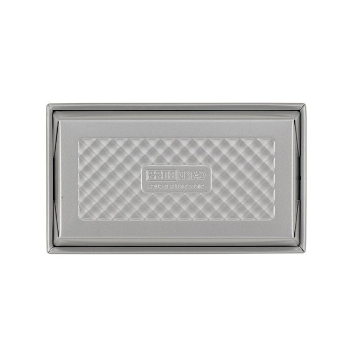 Cake Boss Professional Nonstick Bakeware 9-Inch by 5-Inch Loaf Pan, Silver N3