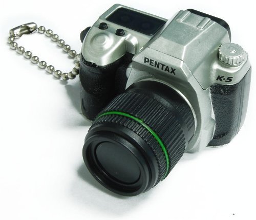 Pentax Capsule Mini Camera Keychain K-5 Limited Silver Camera N2