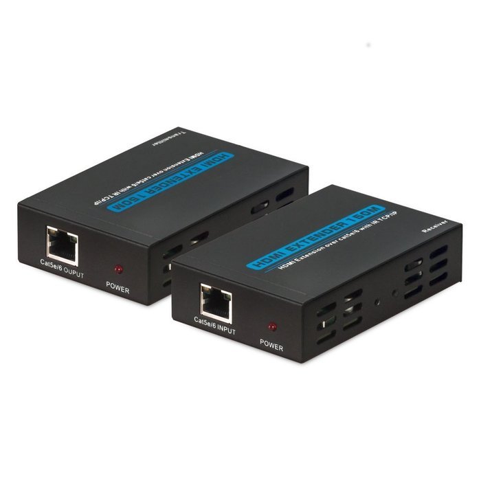 HDMI Extender, Matcis&reg; HDMI Signal Extenders Over CAT 5e/6 UTP/STP Ethernet Cable Up to 120m (Up to 120M, Sender... N10