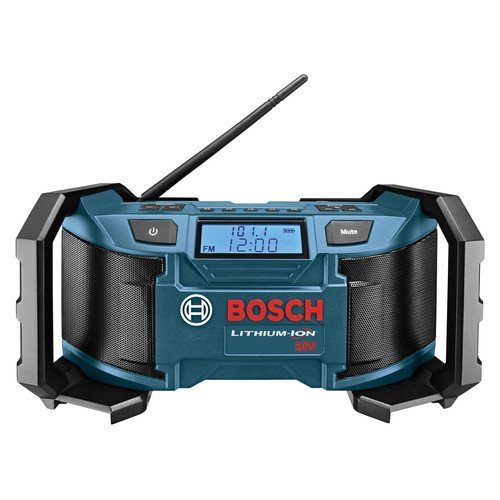 Factory-Reconditioned Bosch PB180-RT 18V Lithium-Ion AM/FM Radio with MP3 Compatibility N3