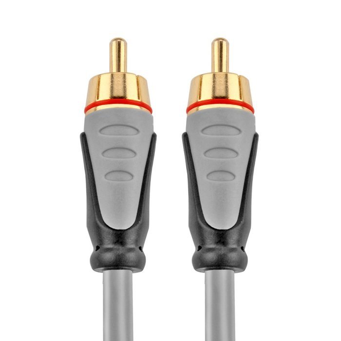 Tnp Premium Subwoofer Spdif Audio Digital Coaxial Rca Composite Video Cable 25 Feet Gold 3199