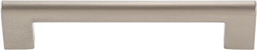 Atlas Homewares A879-BN Successi Round Rail Pull, Brushed Nickel, 5.75-Inch by Atlas Homewares