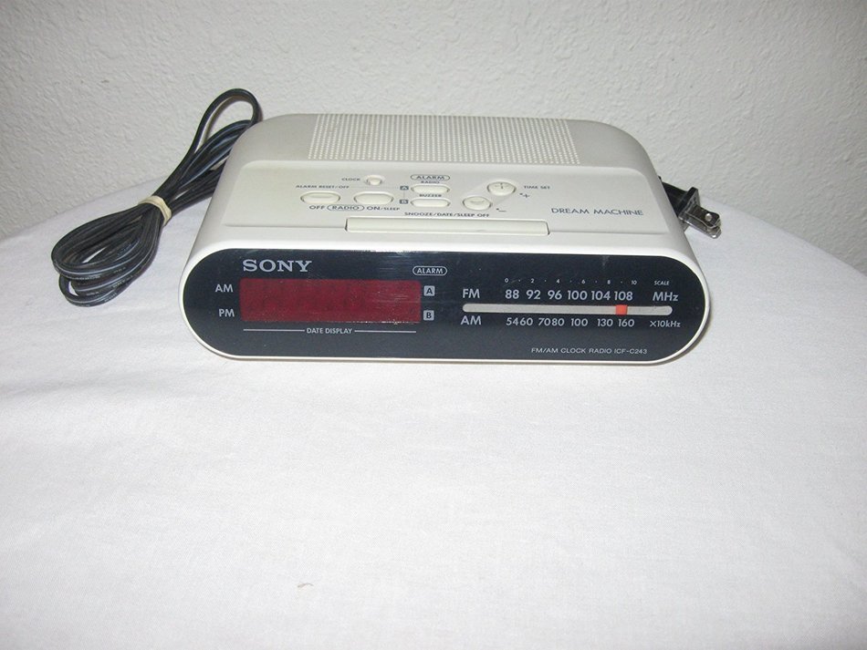 Sony ICF-C243 AM/FM Clock Radio (Discontinued by Manufacturer) N2