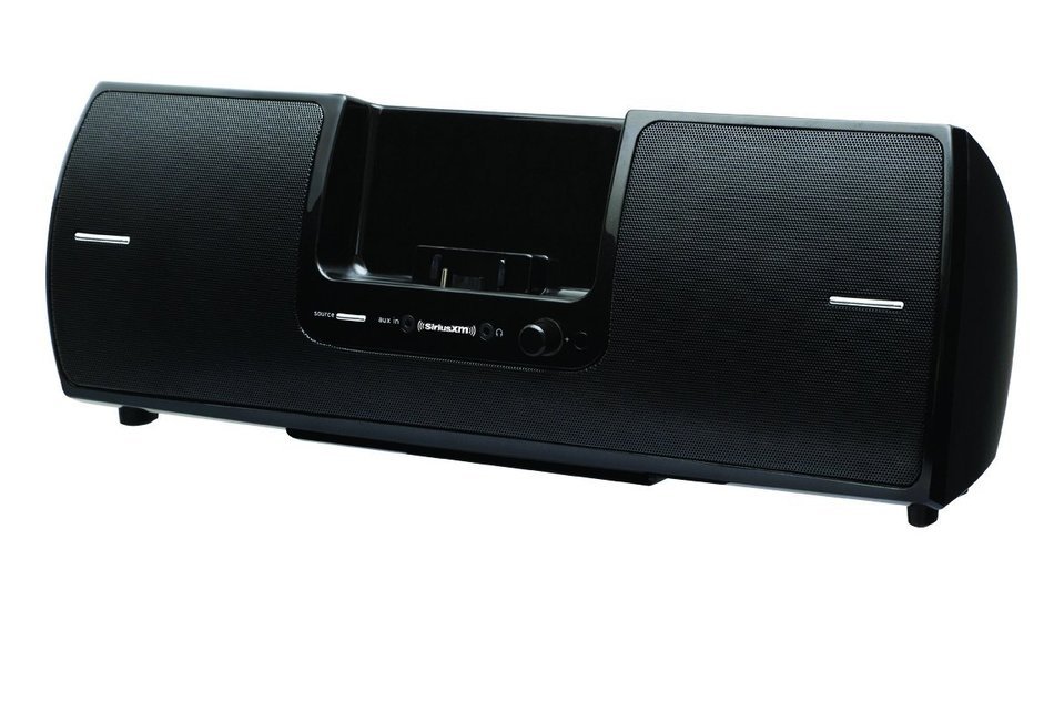 SiriusXM SXSD2 Portable Speaker Dock Audio System for Dock and Play Radios (Black) N3