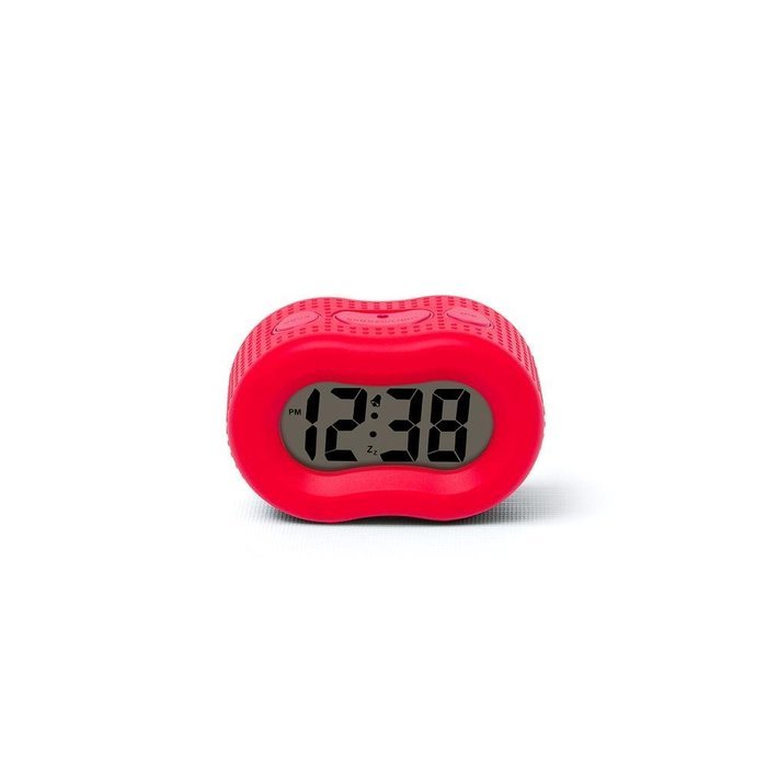 Timelink Smartlight Red Rubber Alarm Clock N2