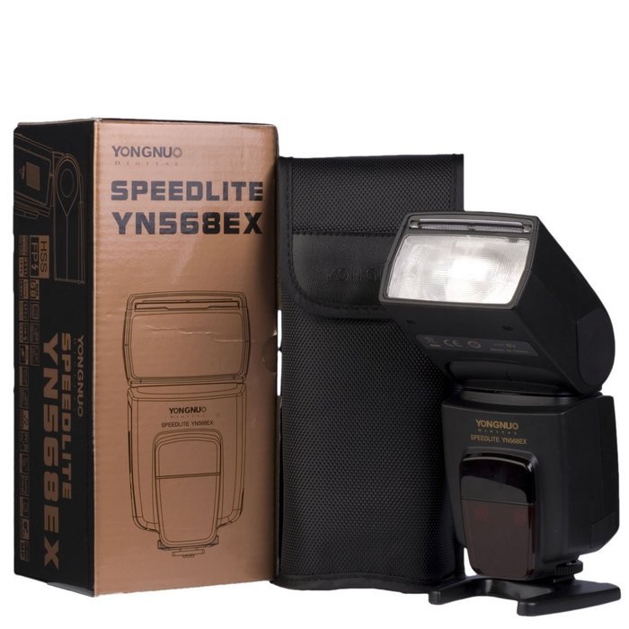 Yongnuo Yn-568ex Ttl Sync 1/8000s Flash Speedlite Light Lamp Illumination for Nikon D7100 D7000 D3100 D3200 D3300...