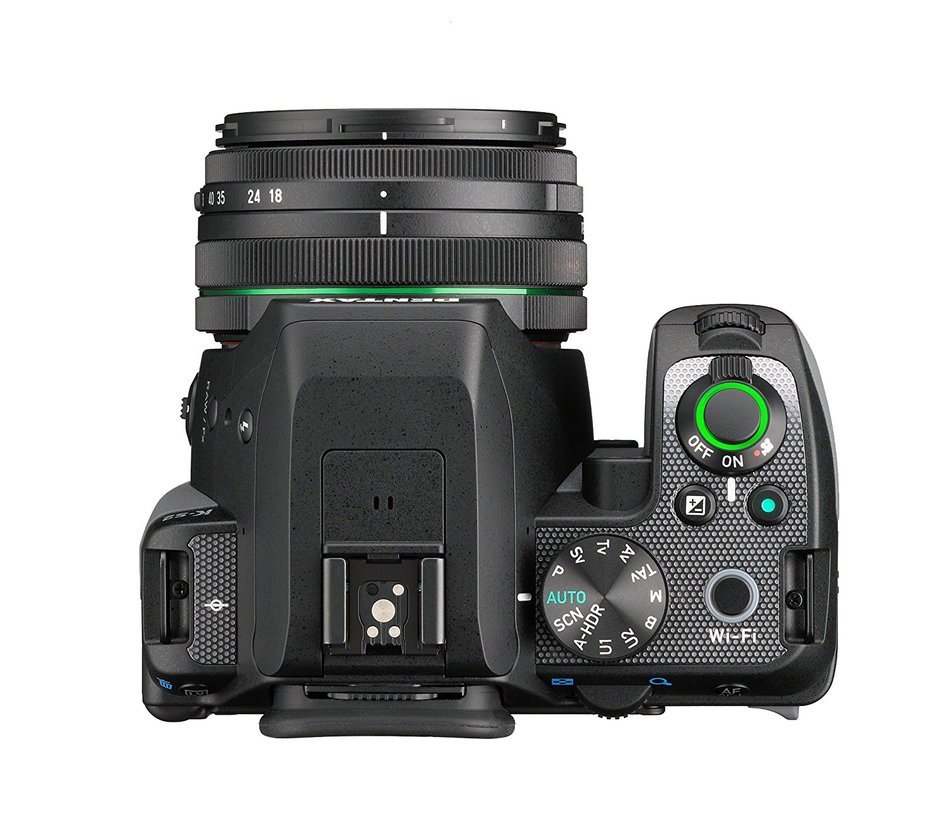 Pentax K-S2 20MP Wi-Fi Enabled Weatherized SLR with 50-200mm Lens Kit (Black/Orange) N2