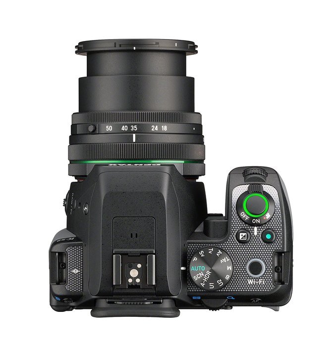 Pentax K-S2 20MP Wi-Fi Enabled Weatherized SLR with 50-200mm Lens Kit (Black/Orange) N3