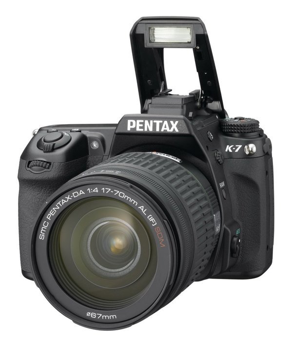 Pentax K-7 14.6 MP Digital SLR with Shake Reduction and 720p HD Video (Body Only) N8