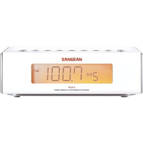 New SANGEAN RCR-5 Digital AM/FM Alarm Clock Radio