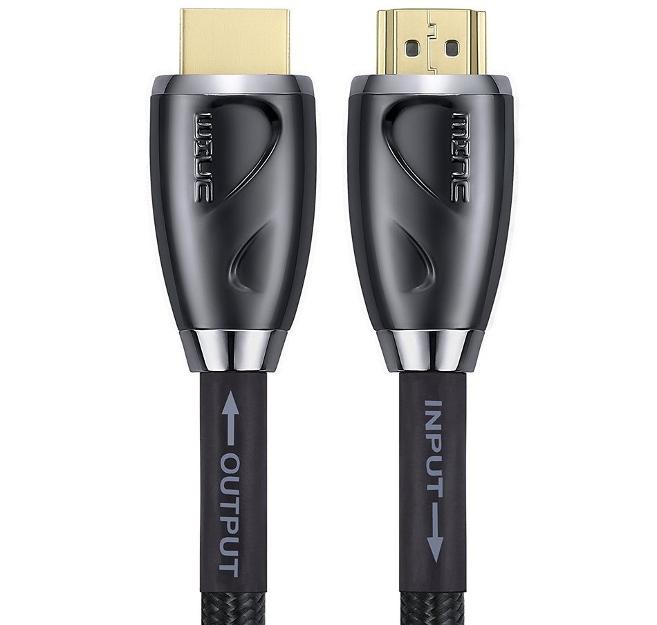 Minc High Speed HDMI Cable 25Ft (7.6m) -26AWG,CL3,HDMI 2.0 -Supports 4K 3D and ARC with Ethernet -24K Gold Plated... N18