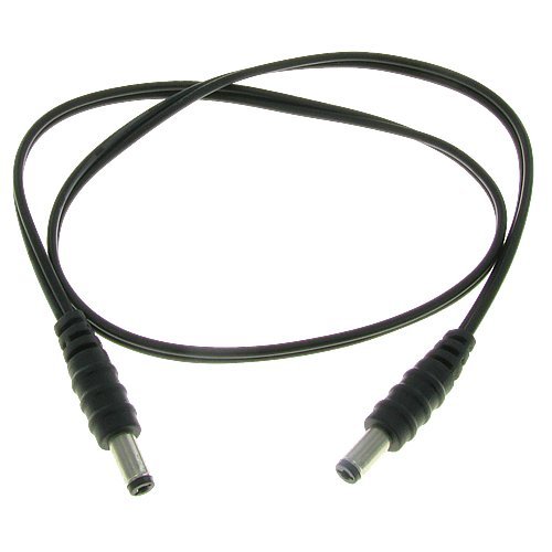 Valley Enterprises&reg; 2' Male to Male 2.1mm x 5.5mm Plug DC Power Adapter Cable 18GA