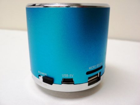 Mini Portable Speaker 3 horses MN 02 with FM (Light Blue) N6