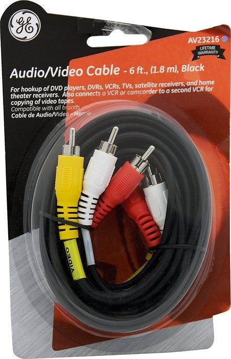 GE 23216 RG59 Coaxial Audio/Video Cable (6 Feet) N2