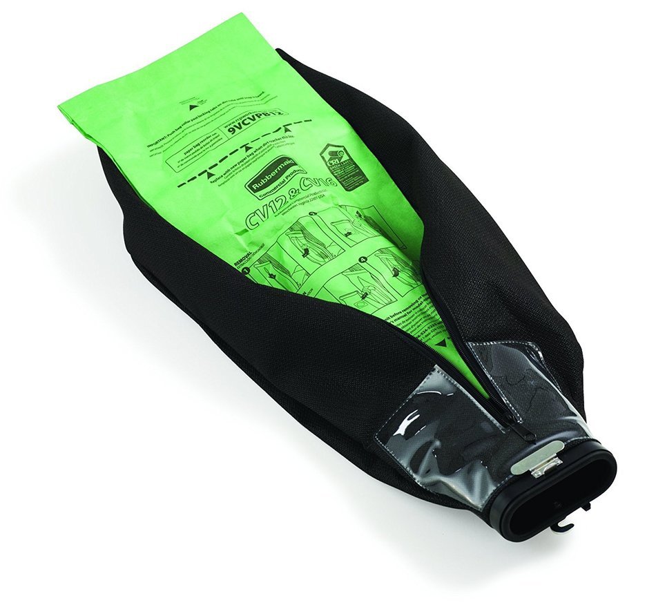 Rubbermaid Commercial FG9VCVPB12 Replacement Paper Bag for Traditional Upright Vacuum Cleaner N2