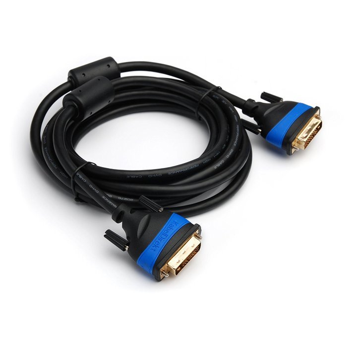KabelDirekt (6 feet) DUAL LINK DVI Cable - DVI-D 24+1 (1080p Full HD 3D ) - TOP Series N6