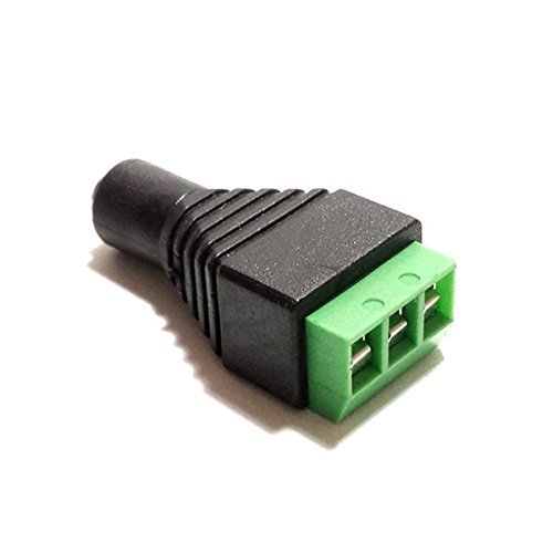 4 Pack CESS 3.5mm 1/8 Stereo Balanced Female Jack to AV Screw Video Balun Terminal N5