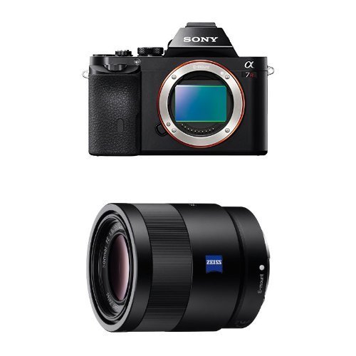 Sony a7R Full-Frame Interchangeable Digital Lens Camera - Body Only w/ 55mm f1.8
