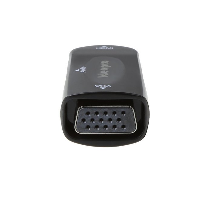 IDEAPRO Active HD 1080P HDMI Female to VGA Female Converter Adapter Dongle with 3.5mm Audio for Laptop PC Xbox... N3