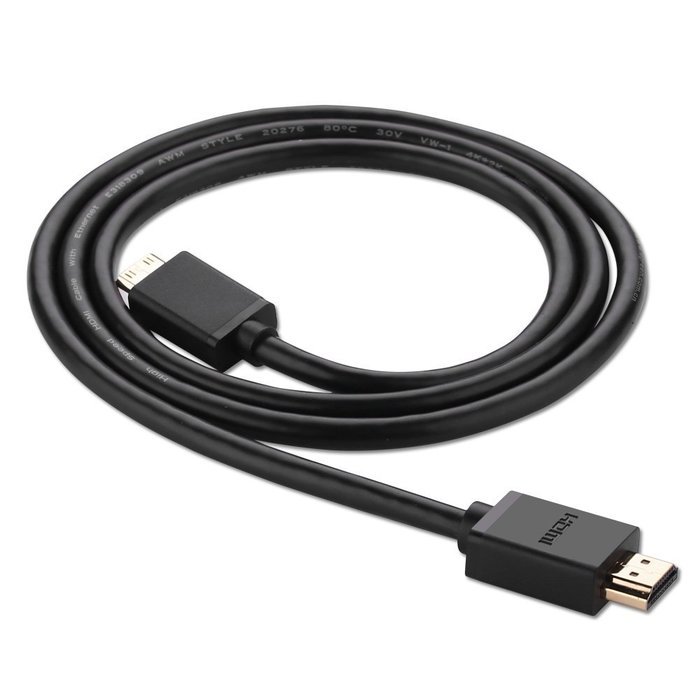 Ugreen High Speed Mini HDMI to HDMI Cable with Ethernet Type C to Type A Support 3D & 4K for Digital Cameras/Camcorders... N8