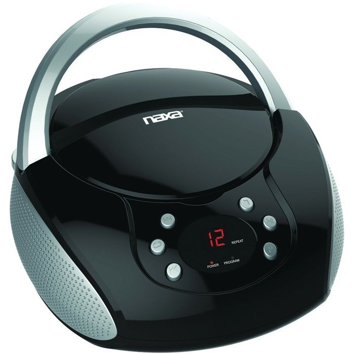 NAXA NPB-240 Portable CD Boom Box