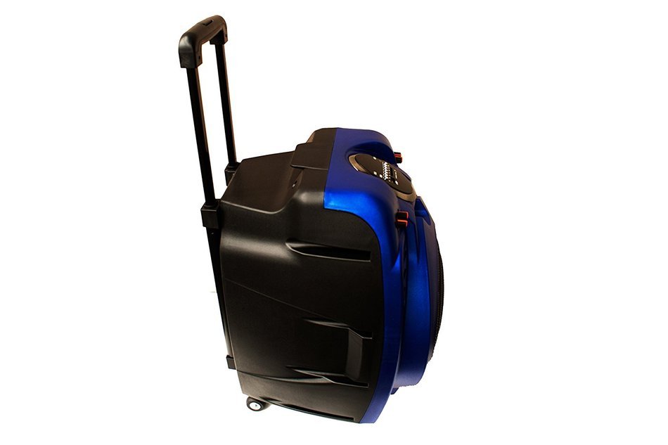 EMB PKX10BT 50W 10" Portable Professional Rechargeable BOOM Box Speaker BLUE N3