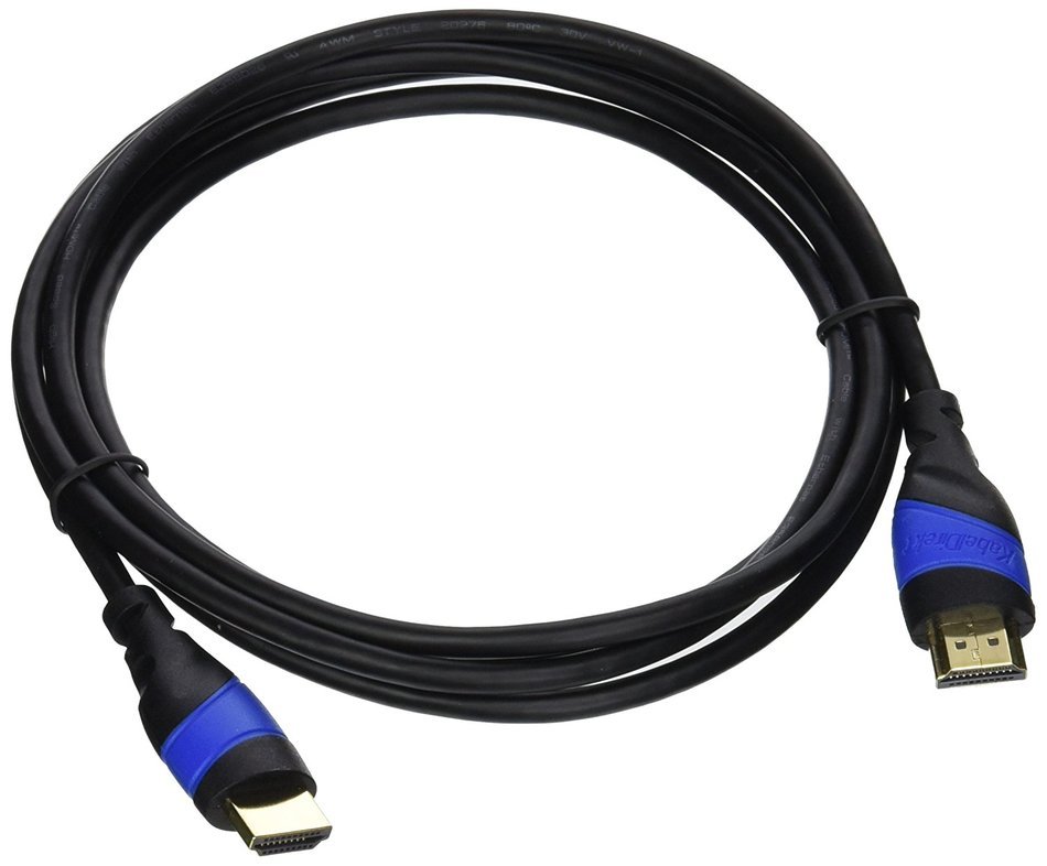 KabelDirekt (6 feet) HDMI Cable (1080p 4K 3D High Speed with Ethernet ARC) - FLEX Series N10