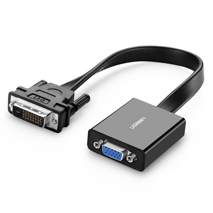 DVI to VGA, Ugreen Active 1080p DVI-D to VGA Adapter 24+1 DVI Male to VGA Female Converter, 60HZ and 3D, for PC... N4