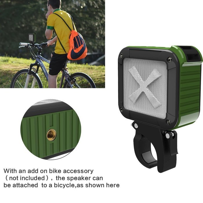 Portable Bluetooth 4.0 Speaker , Hiluckey Waterproof Wireless Speaker with 10 Hour Playtime for Outdoors Sport... N6