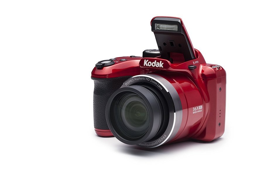 Kodak 16 Astro Zoom AZ365 with 3" LCD, White (AZ365-WH) N3