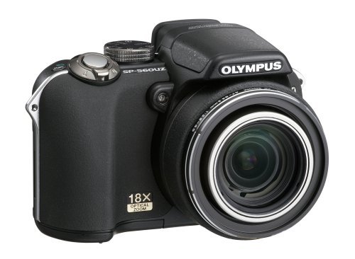 Olympus SP-560UZ 8MP Digital Camera with Dual Image Stabilized 18x Optical Zoom