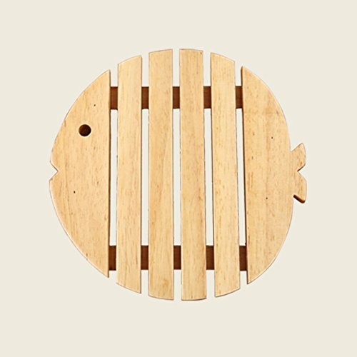 2pcs/lot Japanese style wooden coaster cute round placemats kitchen accessories tableware N2