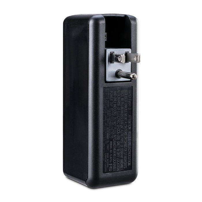 CyberPower TRVL918 Travel Surge Protector with 3-Outlets, 2 USB Charging Ports, Flip Out Plug N2
