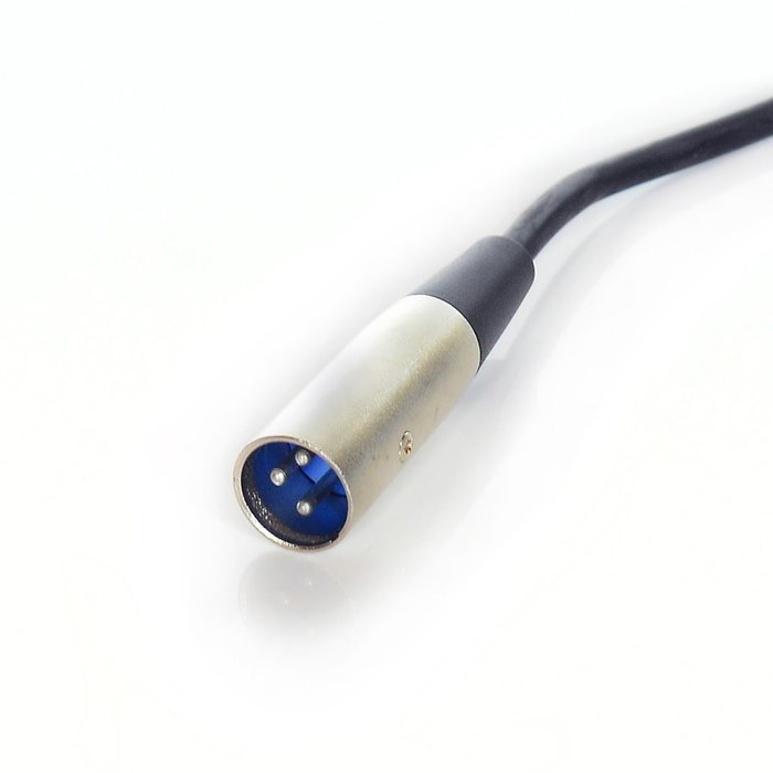 InstallerParts 10 ft XLR 3P Male 1/4" Mono Microphone Cable -- Professional Series -- Stage, DJ, Pro, Studio Cable N9