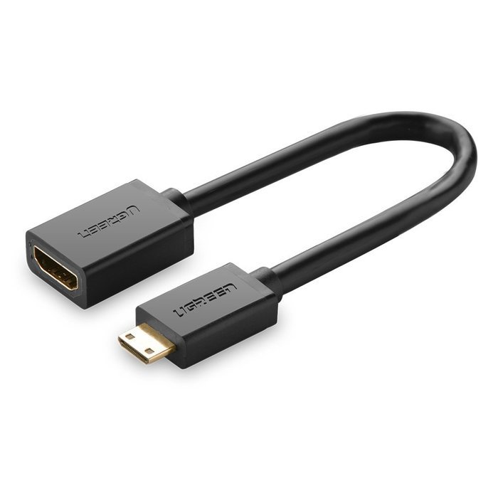 Ugreen High Speed Mini HDMI to HDMI Cable with Ethernet Type C to Type A Support 3D & 4K for Digital Cameras/Camcorders... N13
