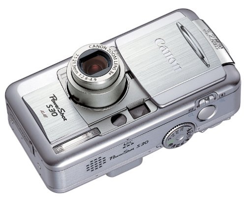 Canon PowerShot S30 3MP Digital Camera with 3x Optical Zoom N2 free ...