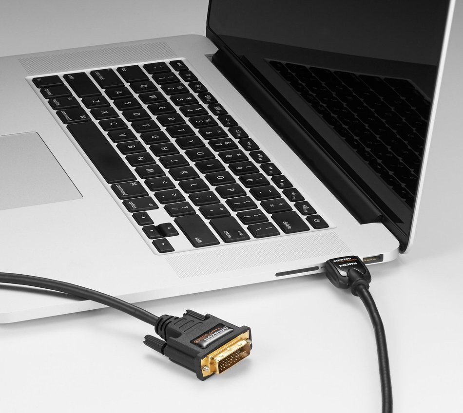 AmazonBasics HDMI to DVI Adapter Cable - 25 Feet (7.6 Meters) N5