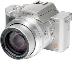 Panasonic Lumix DMC-FZ10S 4MP Digital Camera with 12x Optical Zoom (Silver)